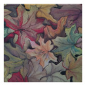 Herfstbladkap Perfect Poster (Voorkant)