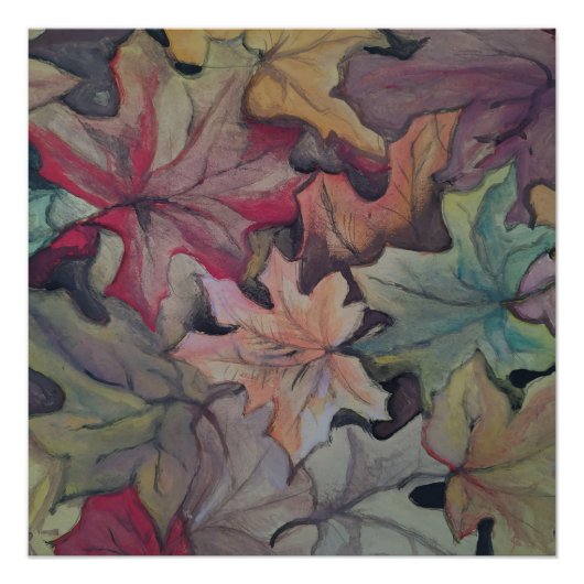 Herfstbladkap Perfect Poster (Voorkant)