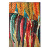 herfstbladkleuren originele gestileerde moderne ku (Voorkant)