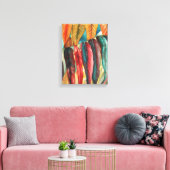 herfstbladkleuren originele gestileerde moderne ku canvas afdruk (Insitu (Woonkamer))