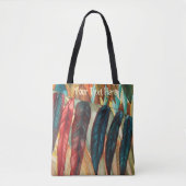 herfstbladkleuren originele gestileerde moderne ku tote bag (Voorkant)