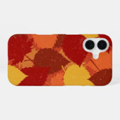 Herfstbladlagen iPhone 16 Hoesje (Achterkant horizontaal)
