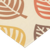 Herfstbladpatroon in herfstkleuren tafelkleed (Gekanteld)