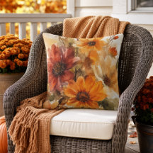Herfstbloei Herfstbloemen Watercolor