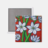 Herfstbloei Rode magneet (Voorkant / Achterkant)