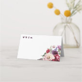 Herfstbloem Dahlia Bunch Herfst Plaatskaartje (Achterkant)