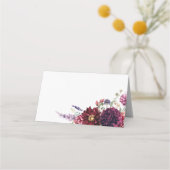 Herfstbloem Dahlia Bunch Herfst Plaatskaartje (Voorkant)