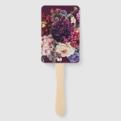 Herfstbloem Dahlia Bunch Herfst Programma Handwaaier (Achterkant)