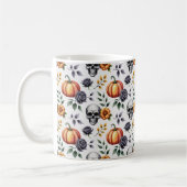 Herfstbloem Halloween Koffiemok (Links)