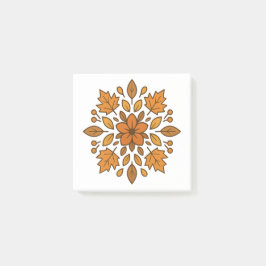 Herfstbloem mandala post-it® notes