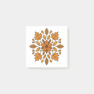 Herfstbloem mandala post-it® notes