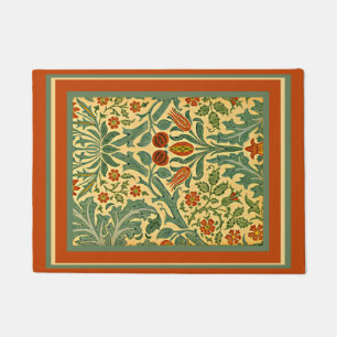 Herfstbloem, William Morris patroon, Deurmat
