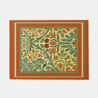 Herfstbloem, William Morris patroon, Deurmat