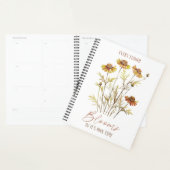 Herfstbloemen|Elke bloem bloeit in zijn eigen tijd Planner (Display)