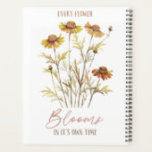 Herfstbloemen|Elke bloem bloeit in zijn eigen tijd Planner (Achterkant)