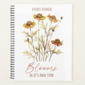 Herfstbloemen|Elke bloem bloeit in zijn eigen tijd Planner (Voorkant)