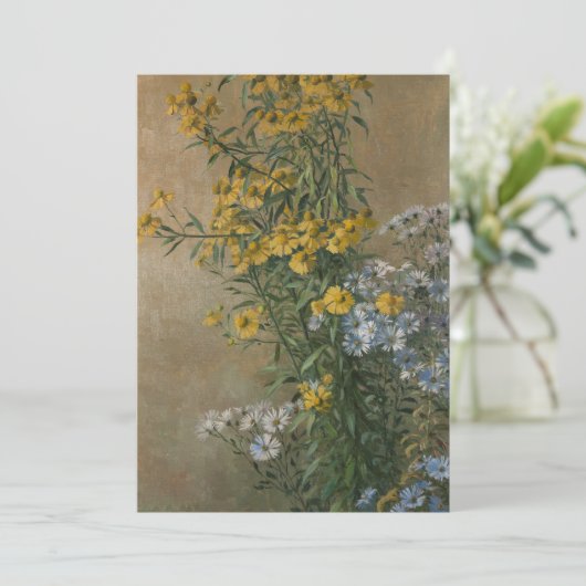 Herfstbloemen | Gunnar Gunnarsson Wennerberg (Staand voorkant)