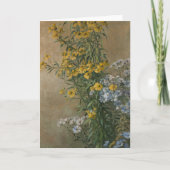 Herfstbloemen | Gunnar Gunnarsson Wennerberg Kaart (Voorkant)