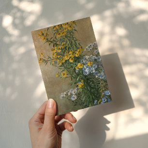 Herfstbloemen   Gunnar Gunnarsson Wennerberg Kaart