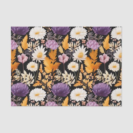 Herfstbloemen Herfst Decoupage Tissuepapier (Voorkant)