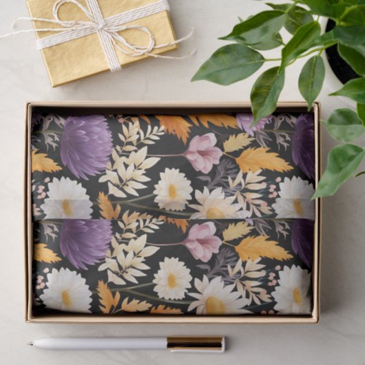 Herfstbloemen Herfst Decoupage Tissuepapier (Geschenk)