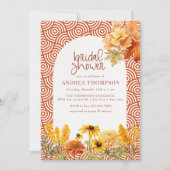 Herfstbloemen | Herfst Vrijgezellenfeest Kaart (Voorkant)