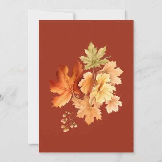 Herfstbloemen | housewarming kaart (Achterkant)