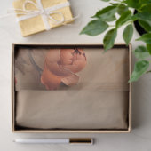 Herfstbloemen, Mixed Media Bloemen Tissuepapier (Geschenk)