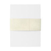  herfstbloemen op het Ivory Wedding Uitnodigingen Wikkel (Achterkant Voorbeeld)