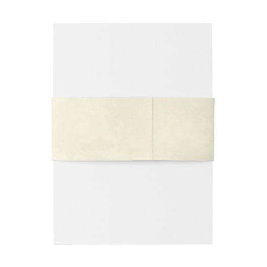  herfstbloemen op het Ivory Wedding Uitnodigingen Wikkel (Achterkant Voorbeeld)