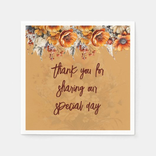 HERFSTBLOEMEN SERVET (Voorkant)