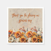 HERFSTBLOEMEN SERVET (Voorkant)