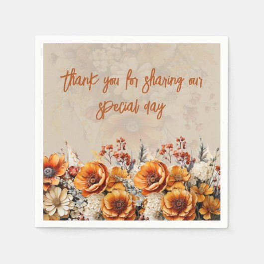 HERFSTBLOEMEN SERVET (Voorkant)