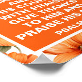  Herfstbloemen Thanksgiving Wall Art Print (Hoek)