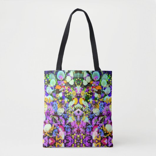 Herfstbloemen tote bag (Voorkant)