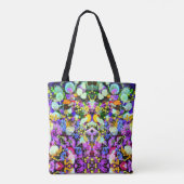 Herfstbloemen tote bag (Achterkant)