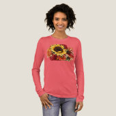 Herfstbloemen Tri-Blend Shirt (Voorkant)