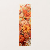 Herfstbloemen Vouwen Bladwijzer Bookmarkers Visitekaartje (Buitenkant ongevouwen)