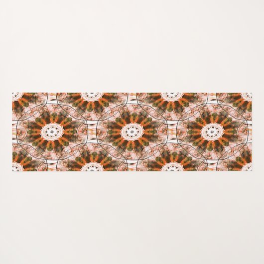 Herfstbloemen.... Yogamat (Achterkant (horizontaal))