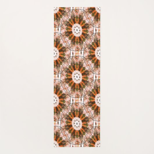 Herfstbloemen.... Yogamat (Achterkant)