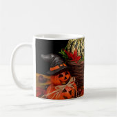 Herfstbloemendecoratie Koffiemok (Links)