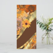  herfstbloemmotief (Staand voorkant)