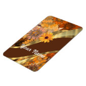  herfstbloemmotief magneet (Linkerzijde)