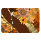  herfstbloemmotief magneet (Horizontaal)