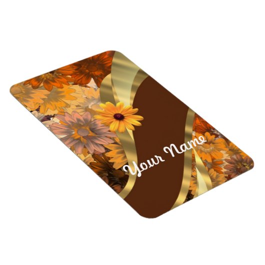  herfstbloemmotief magneet (Rechterzijde)