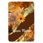  herfstbloemmotief magneet (Verticaal)