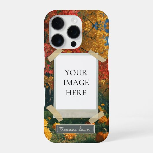 Herfstbloesem iPhone Hoesje (Achterkant)