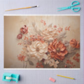 Herfstbloesems, Mixed Media Bloemen Tissuepapier (Craft)