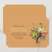 Herfstboeket Twee Uitnodiging (Voorkant / Achterkant)