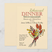 Herfstboeket Uitnodiging (Voorkant / Achterkant)